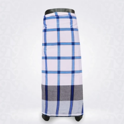 White Cyan Blue Musted Grey Cotton Lungi